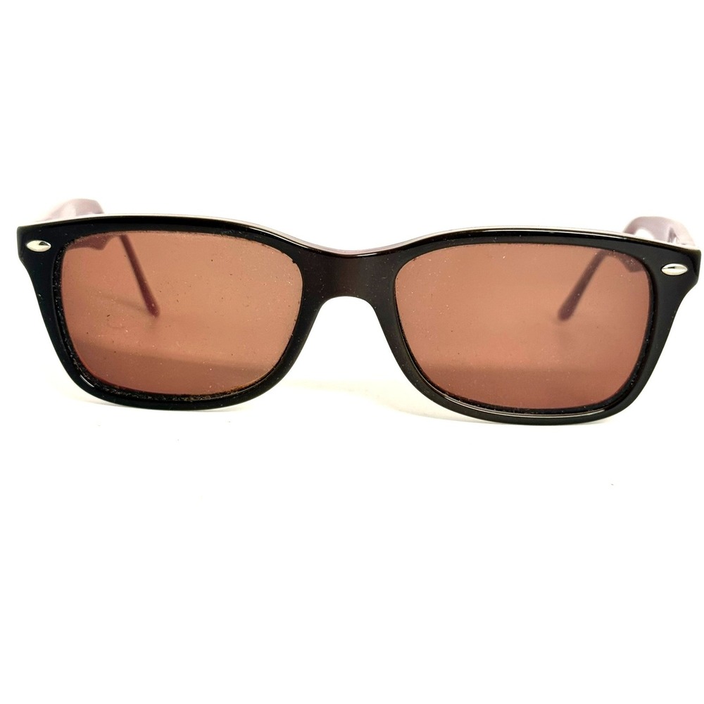 Ray-Ban RB 5228 2126 Purple Black Rectangular Eyeglasses Frames 53-17 140